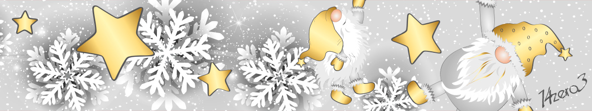 Oro y blanco, Estrella de Navidad