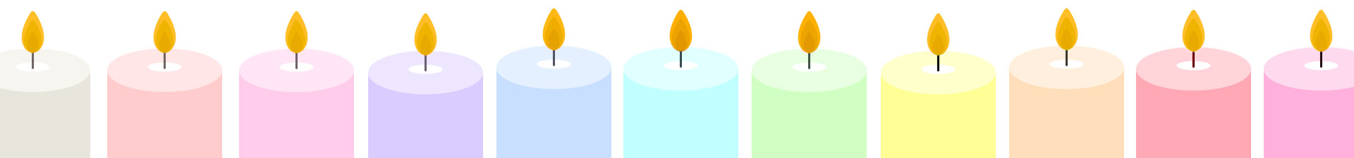 Einfache Kerzen im Großhandel