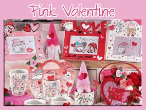 San Valentín rosa