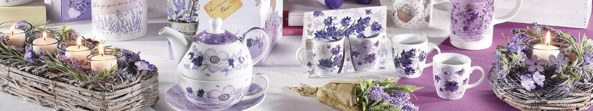 Lavendel: thematische Geschenkartikel