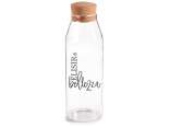 1.2L glass food jar/bottle with cork stopper