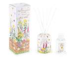 100 ml ceramic room fragrance diffuser with floral print