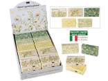 150g vegetable soap without colorants, chamomile print