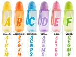 500ml Tritan bottle with letter, straw and lanyard