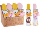 Asciugapiatti cotone ricami pasquali con spatola silicone