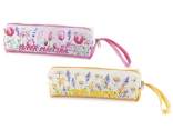 Astuccio in stoffa stampa floreale con scritta super maestra