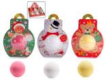 Bath bomb 100g in pack. Christmas on display for 12