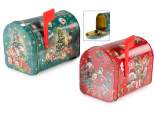 Boîte à lettres de Noël en métal