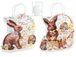 Bolsa/sobre de Pascua con asas y decoración 3D