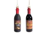 Bottiglia di vino in vetro da appendere