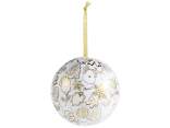 Boule de Noël en métal ouvrable à suspendre