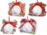 Boule transparente alimentaire ouvrable, coffret Noël