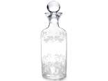 Bouteille alimentaire en verre de 1,2 L avec décorations