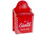 Cassetta delle lettere di Babbo Natale in legno da appendere