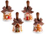 Ceramic Christmas Bell with Bow