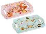 Ceramic trivet / tray with Easter print