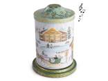 Christmas Metal Food Box with Music Box