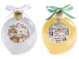 Christmas ball with glitter shower gel 500 ml
