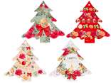 Christmas ceramic trivet with cork base