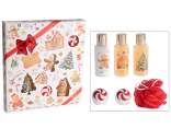 Christmas gift pack with 6 body products