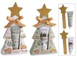 Christmas pack with 30 ml hand cream and star file