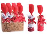 Christmas sponge dish towel with silicone spatula