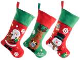 Cloth sweets stocking with Christmas character