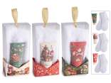 Coffret cadeau Noël crème pour les pieds 60ml et chaussettes