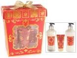 Coffret cadeau de Noël avec 3 produits pour le corps