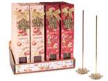Confezione 30 stick incenso e portaincenso Melograno