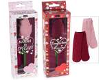 Confezione regalo Mamma con paio di calzini a rosa