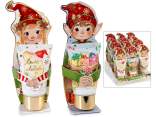 Crema de mâini de 25 ml într-un ambalaj cu personaje Craciun