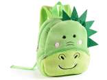 Crocodile backpack in soft plush