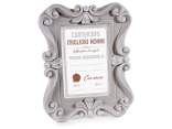 Decorated resin photo holder to stand for grandparents