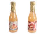 Gel doccia glitterato profumato 190 ml bottiglia champagne