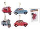 Hanging paper car/room freshener in blister pack