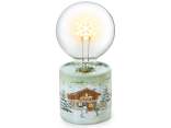 Lampă LED fulg de zăpadă pe bază ceramică imprimată