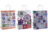 Large paper bag / envelope with majolica print