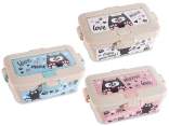 Lunch box/ Porta pranzo in plastica riciclata 950ml