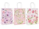 Medium paper bag / envelope with floral decorations