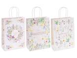 Medium paper bag / envelope with herb print