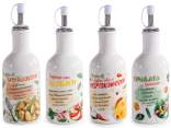 Oliera in ceramica 200 ml con tappo metallo con chiusura