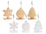 Pince mémo de Noël en bois
