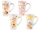 Porcelain mug 500ml with honey print