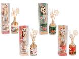 Profumatore ambiente 100 ml con stick natalizi in legno