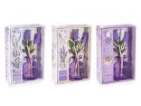 Profumatore per ambienti 70 ml con stick a fiore di lavanda