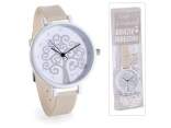 Quartz teacher watch with silicone strap
