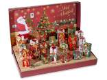 Set calendar de Advent din hârtie cu 24 de pachete cadou