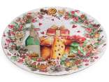 Sottopiatto natalizio in plastica rigida