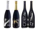 Sparkling Wine Bottle with 5 Sommelier Accessories for Wine